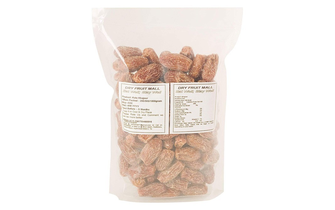 Sainik's Dry Fruit Mall Dry Dates    Pack  1000 grams